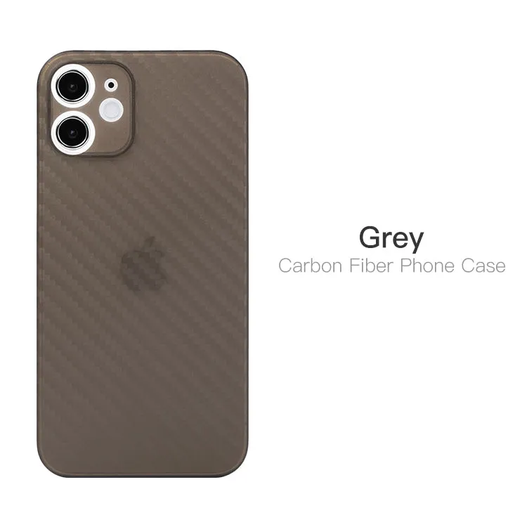 0.35mm Super Thin Carbon Fiber Cases For iPhone 12/12 pro/12 max/12 pro max