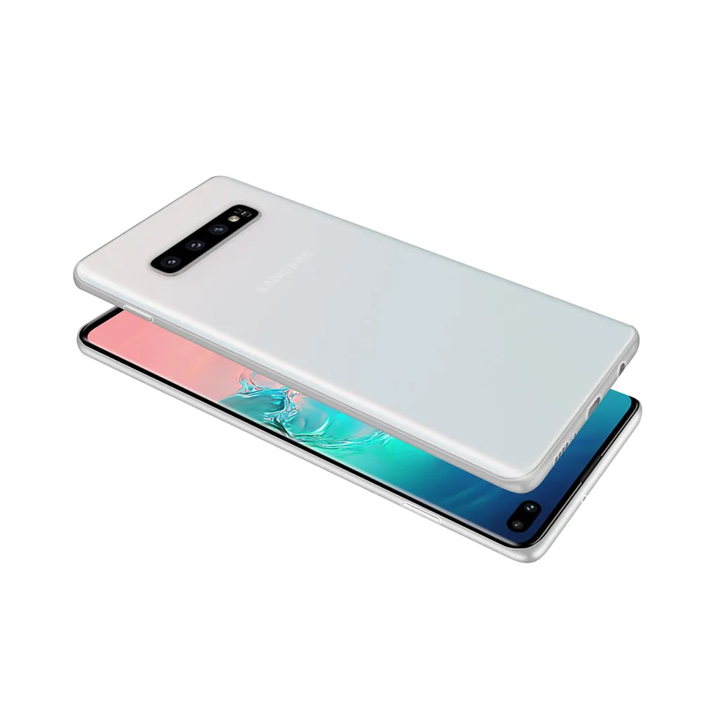 0.6mm Thin Glossy PP TPU Case For Galaxy S10/S10 Plus/S10e