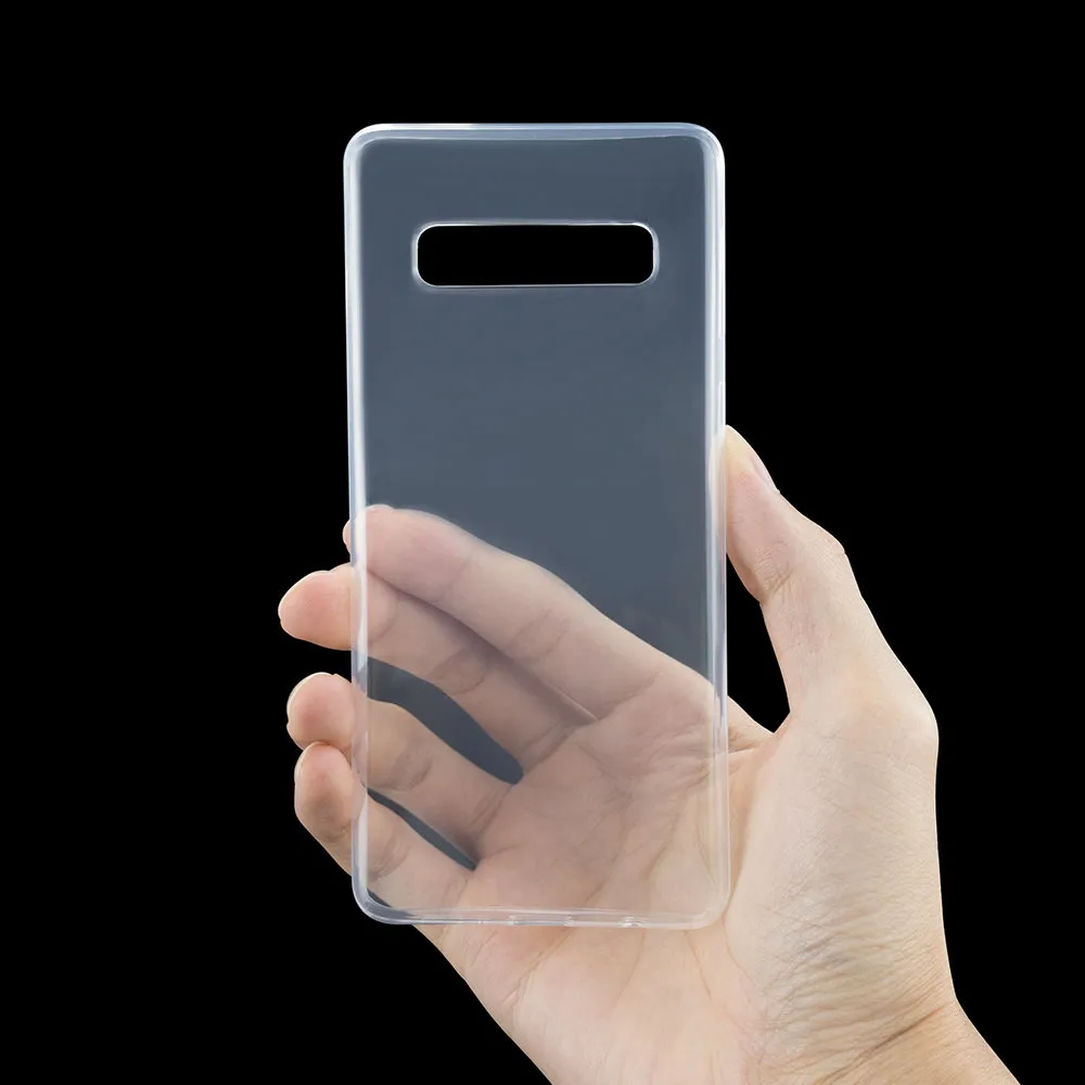 0.6mm Thin Glossy PP TPU Case For Galaxy S10/S10 Plus/S10e