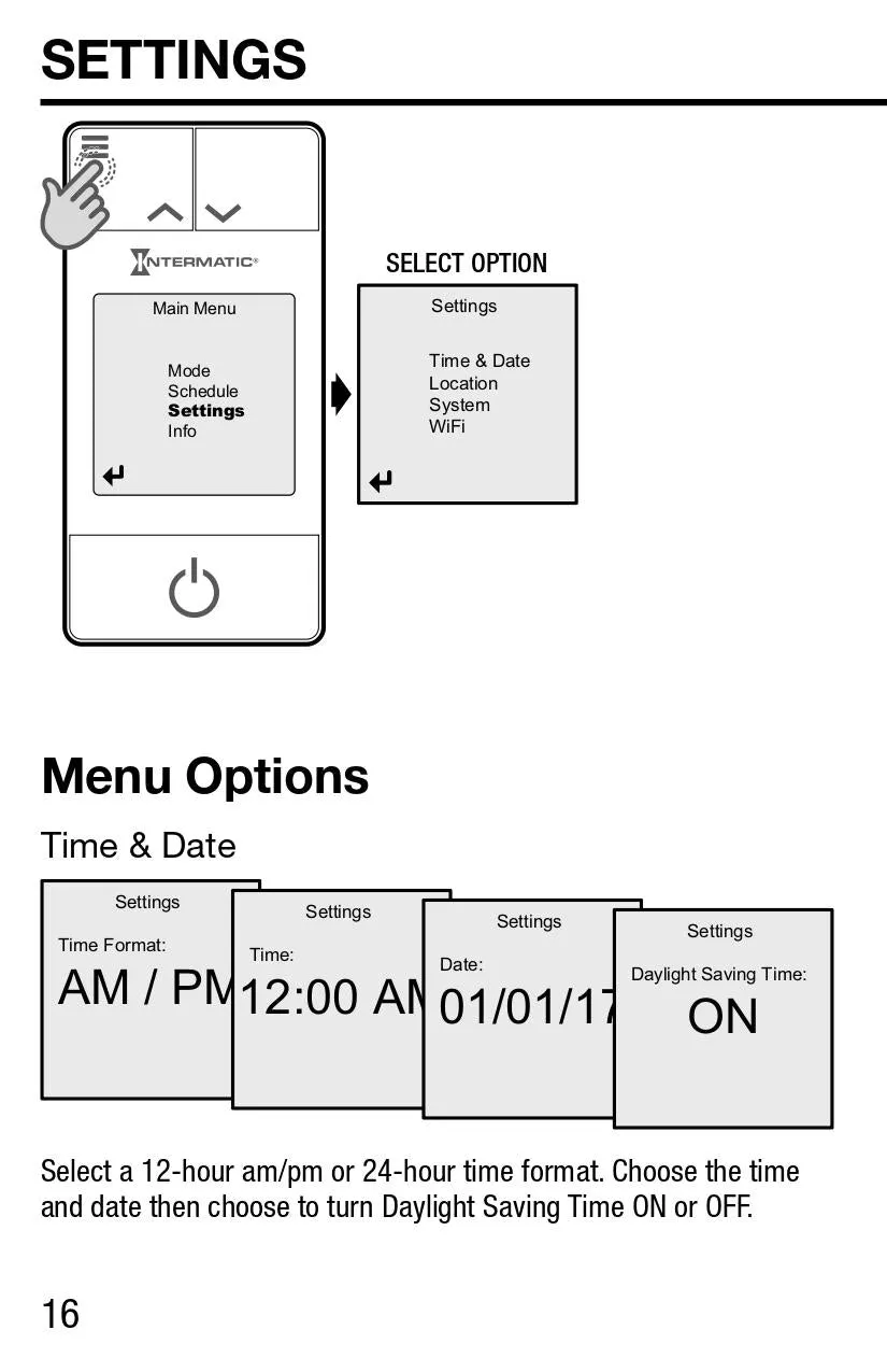 110V Programmable Wifi Control - Control Only