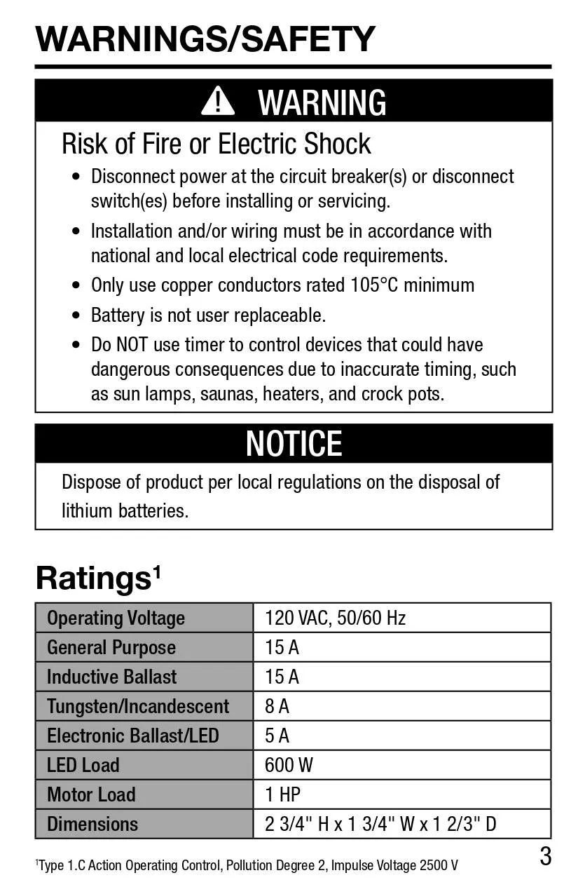 110V Programmable Wifi Control - Control Only