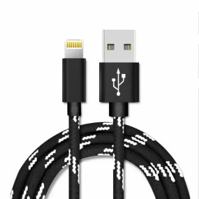 1M Black Fast Charging Lightning Data Sync Charger Cable Cord For  iPhone