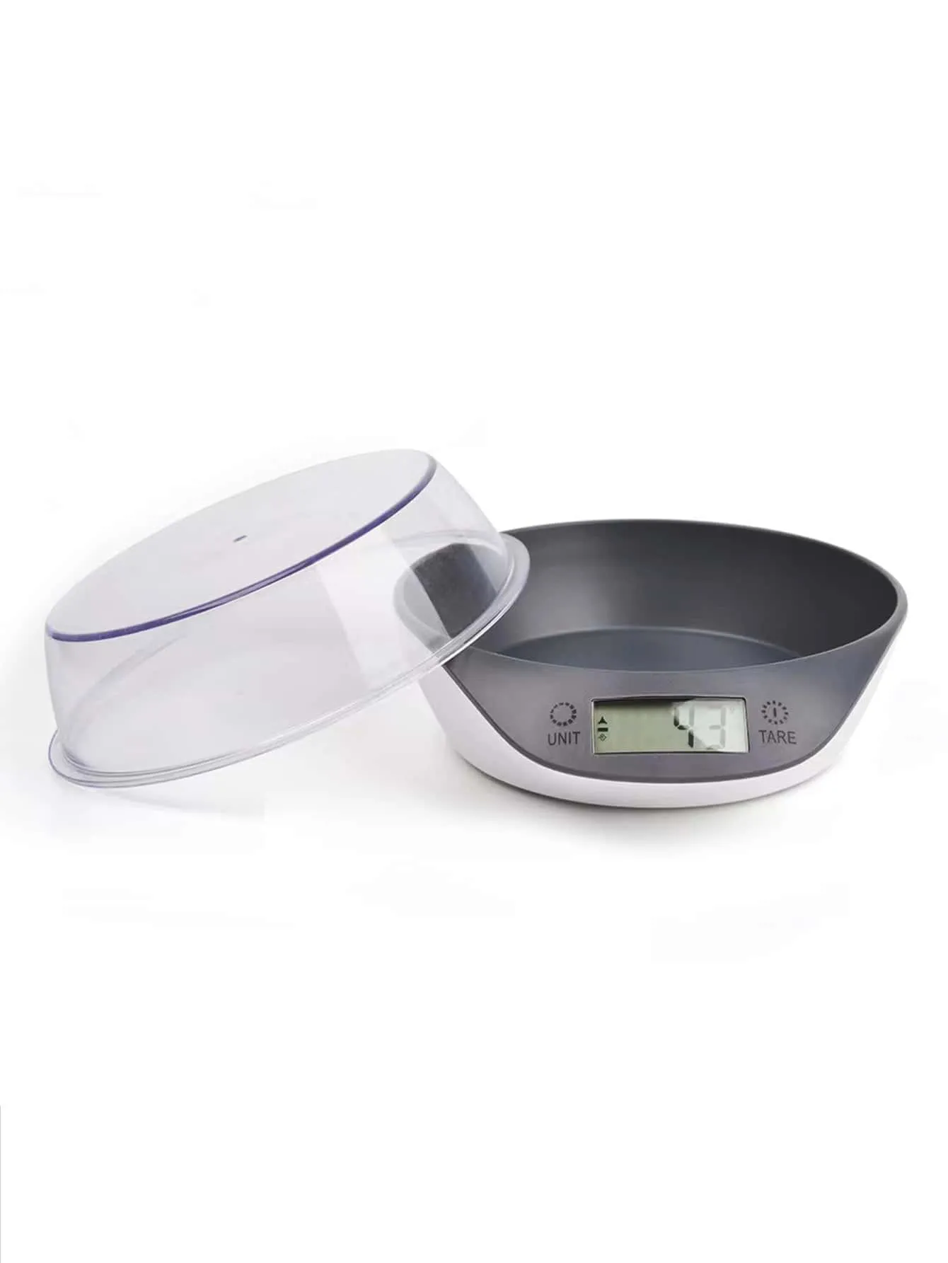 1pc Digital Scale Pet Feeding Bowl