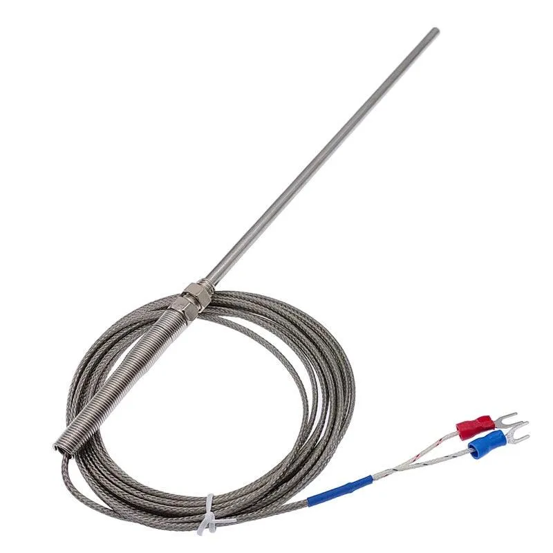 200mm probe type thermocouple sensor K type temperature measuring instrument