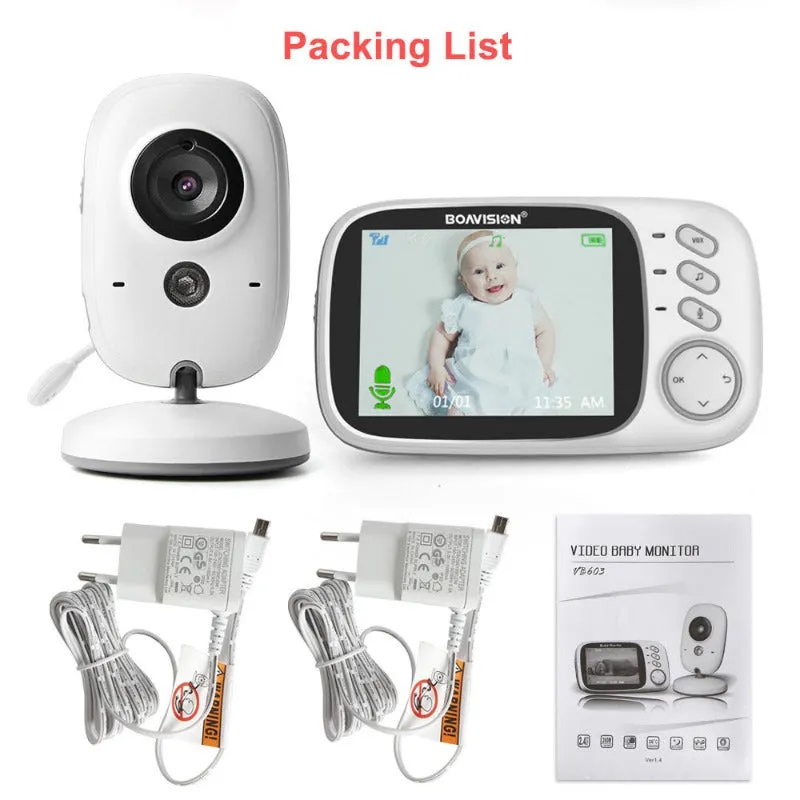 3.2 Inch Wireless Color Baby Monitor