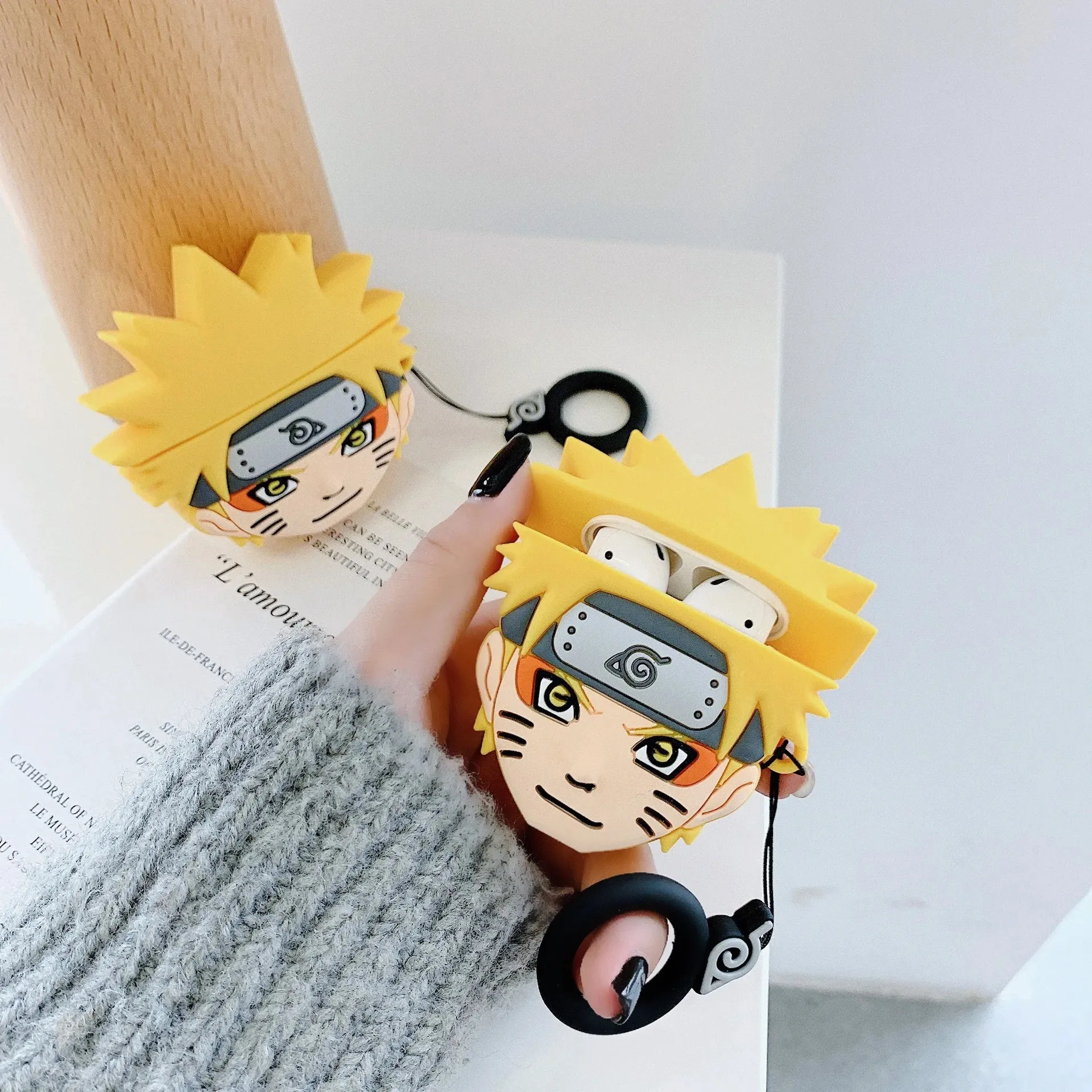 3D Naruto AirPod Case Protective Earphone Case Cover