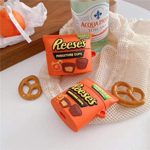 3D Snacks AirPods Cases