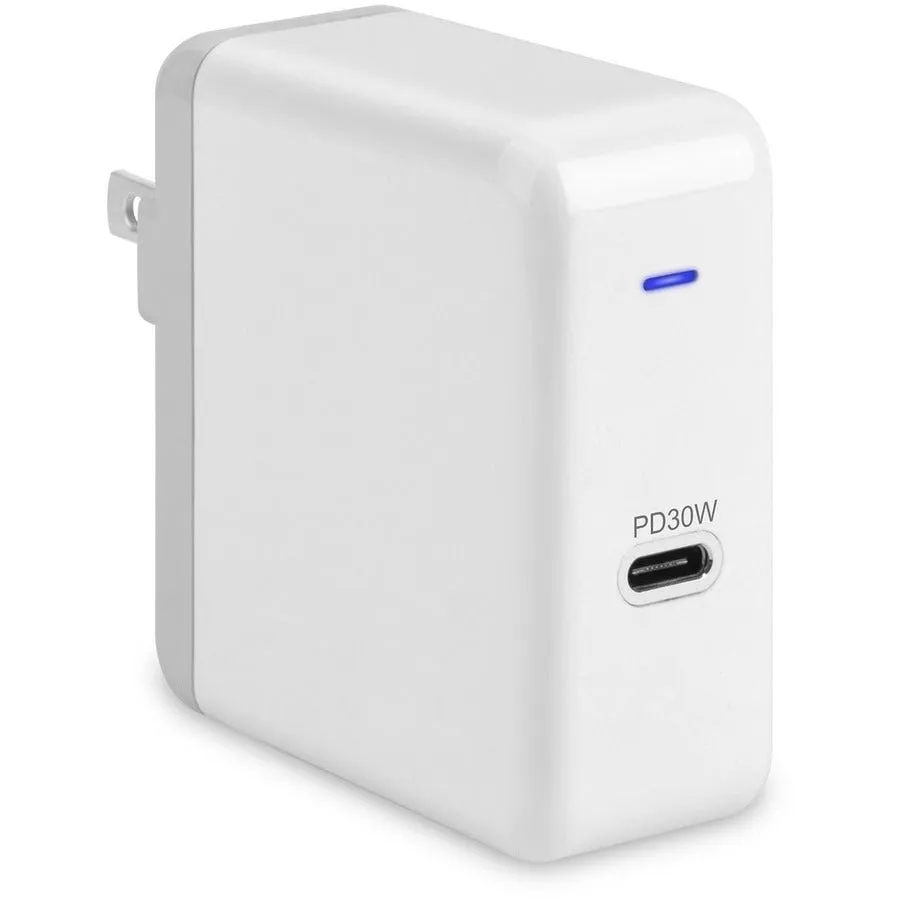 4XEM 4XEM USB-C 30W Wall Charger with included 3ft UCB-C Cable - Combo Kit 4X30WMACKIT3