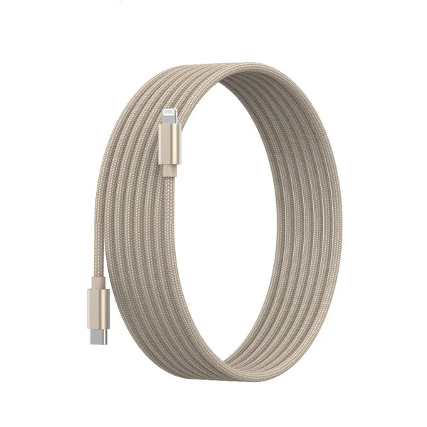 6 Ft. Braided Type-C MFI Lightning Fast Cable