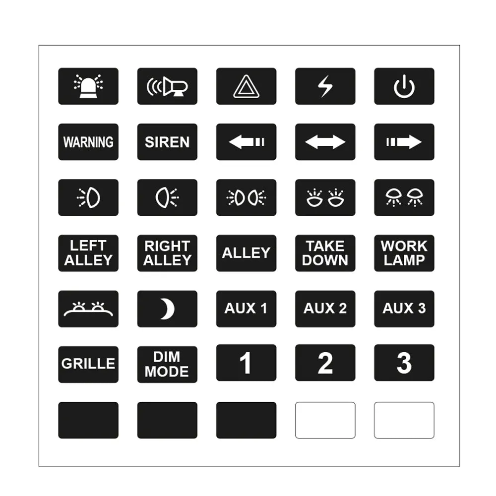 8 Button Control Panel & Power Module / Suction Mount