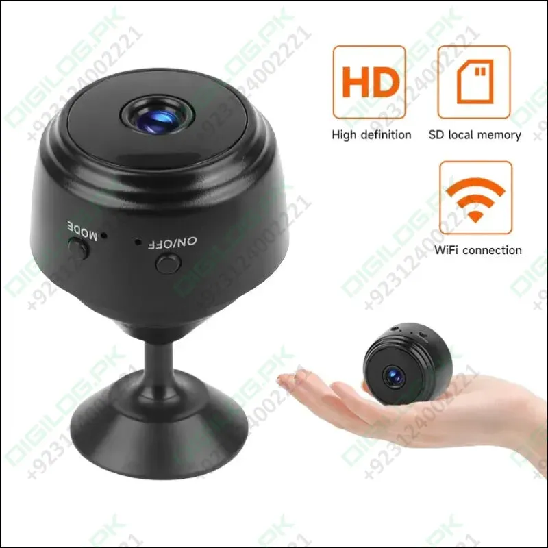 A9 Mini Wi-Fi Camera 1080p Full HD Wireless Ip Camera In Pakistan