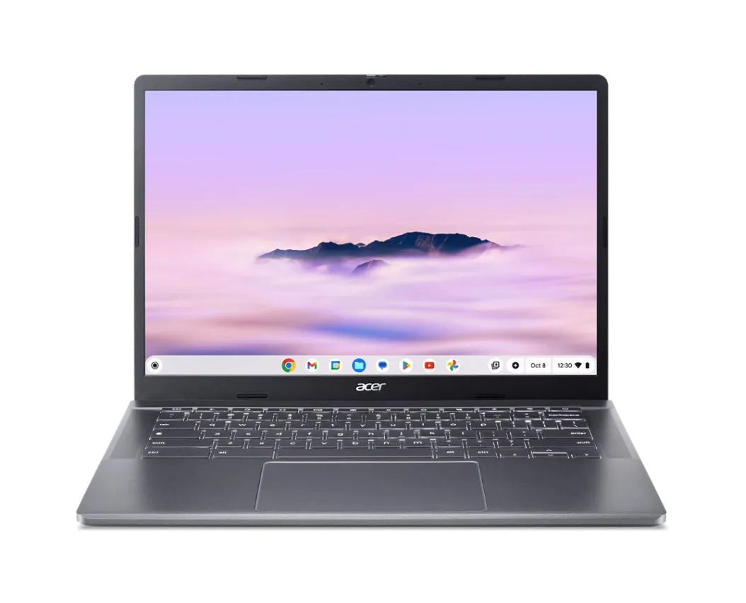 Acer Chromebook, AMD Ryzen 5 7520C, 8 GB RAM, 256 GB SSD, 14" Inch WUXGA Display, ChromeOS, Grey