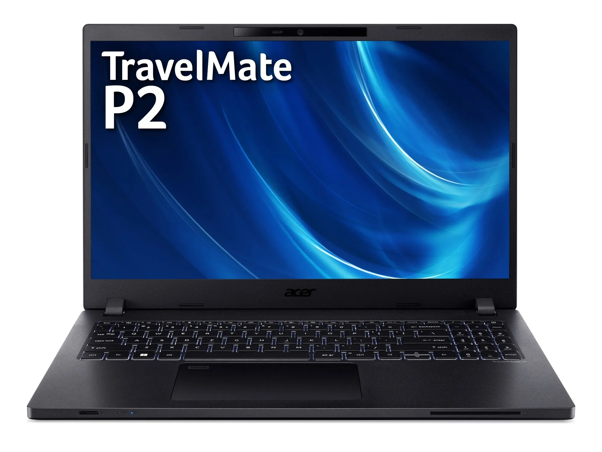 Acer TravelMate P2, Intel Core i3-1215U, 8 GB RAM, 256 GB SSD, 15.6" Inch FHD Display, Win 11 Pro, Black