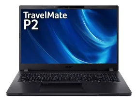 Acer TravelMate P2 Laptop, Intel Core i5-1235U, 8 GB RAM, 256 GB SSD, 15.6" Inch FHD Display, Win 11 Pro, Black