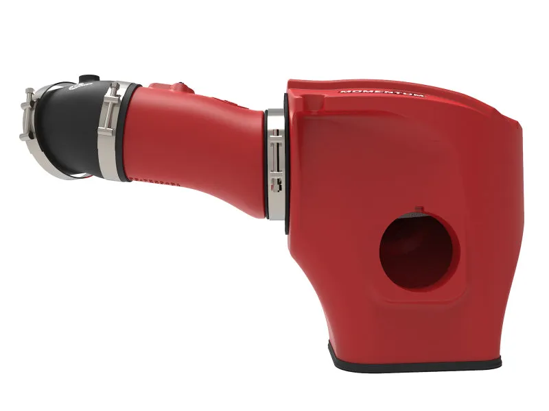 AFE Momentum GT Cold Air Intake System (Red w/Pro DRY S Filter): Dodge Challenger / Charger 6.2L Hellcat 2015 - 2016