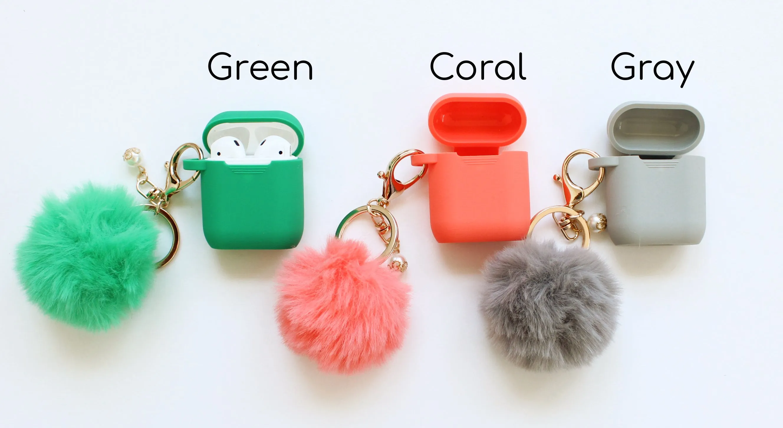 Air Pod Pom Cases