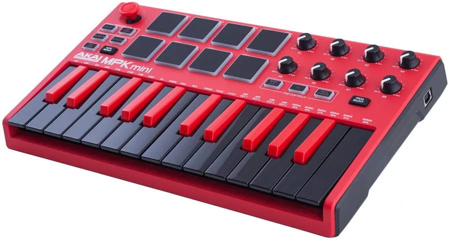 Akai MPK Mini MK2-Red Special Edition