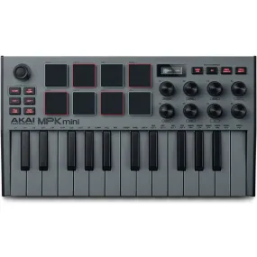 Akai MPK MINI MKIII 25-Key Keyboard Controller - Limited Edition Grey