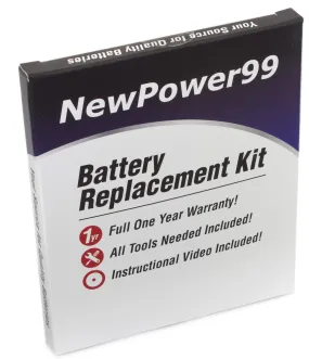 Amazon Kindle Voyage 9052 Battery Replacement Kit with Tools, Video Instructions and Extended Life Battery and Full One Year Warranty