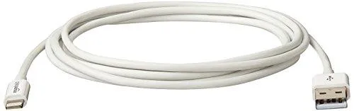 AmazonBasics Apple Certified Lightning to USB Cable - 6 feet (1.8 meters) - White