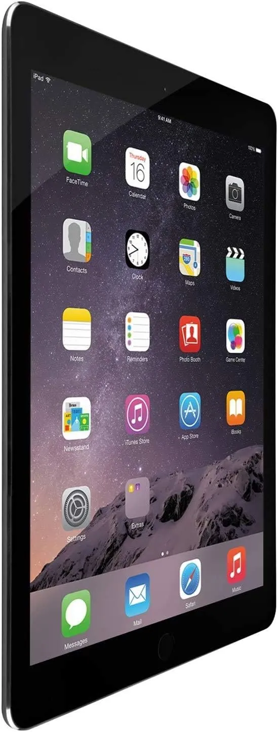 Apple iPad Air 2nd Gen (A1567) 9.7" - 16GB, Space Grey, Unlocked