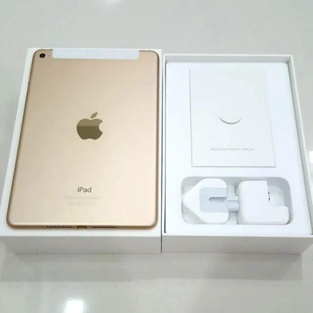 Apple iPad Mini 4 16GB 4G Gold