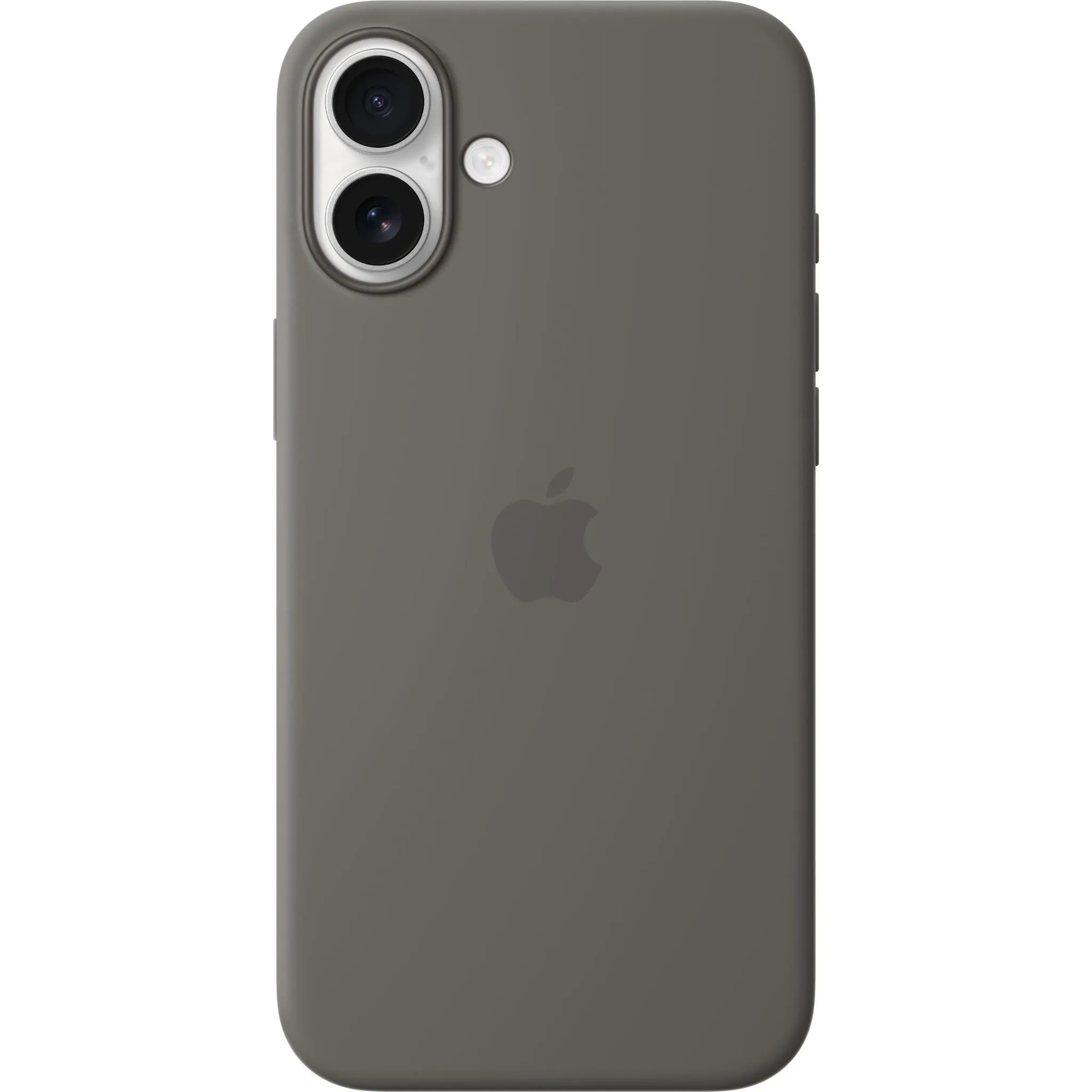 Apple iPhone 16 Plus Silicone Case with MagSafe (Stone Grey)