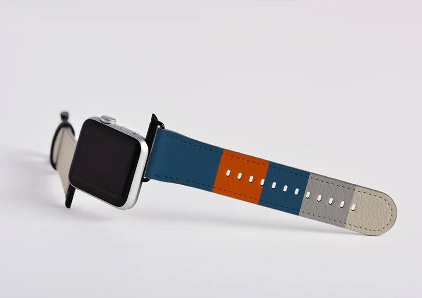 Apple Watch Strap- Dubai Chroma Horizontal Stripe