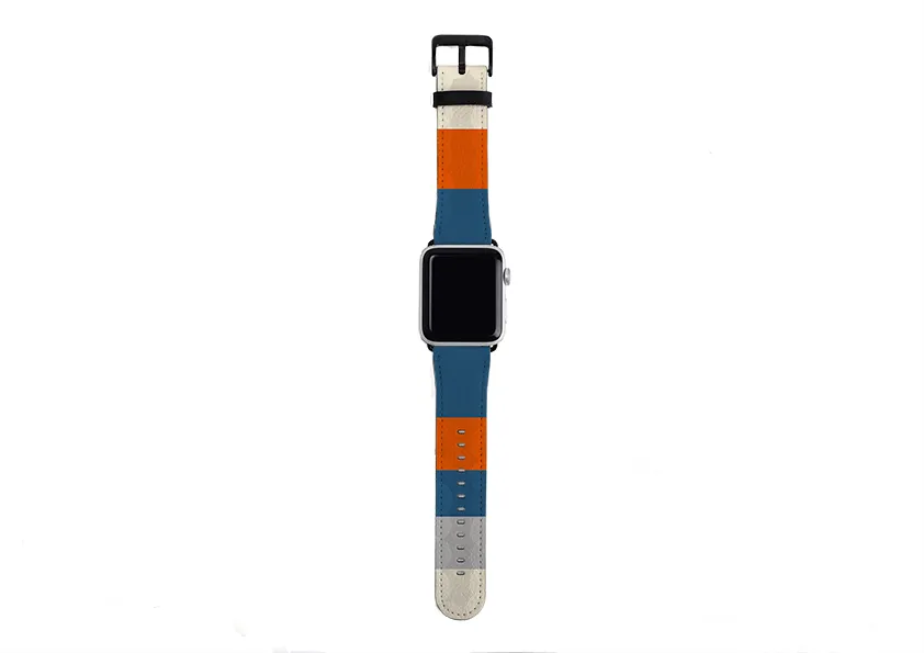 Apple Watch Strap- Dubai Chroma Horizontal Stripe