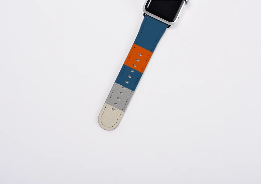 Apple Watch Strap- Dubai Chroma Horizontal Stripe