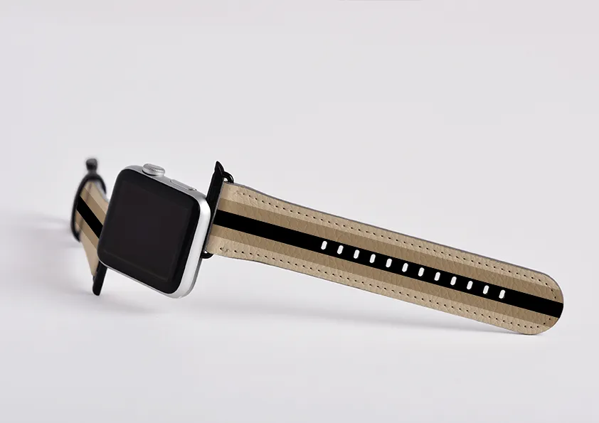 Apple Watch Strap- Seoul Chroma Horizontal Stripe