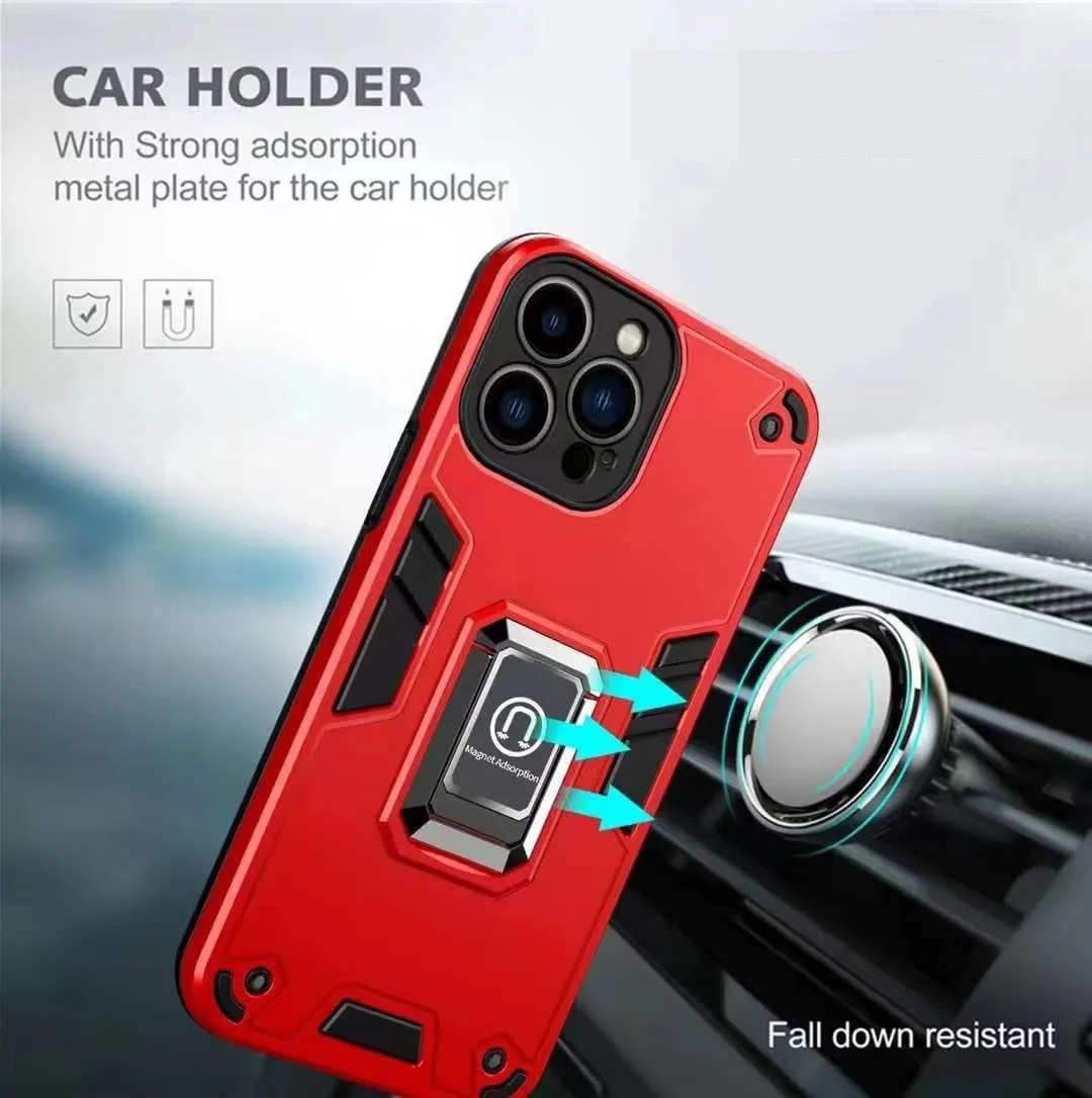 Armor Magnetic Hard Case For Iphone