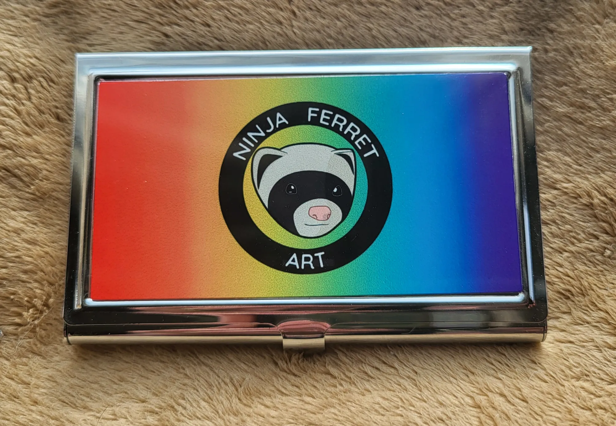 Aroace Pride Flag Business Card Holder/Slim Wallet | Accessories | Choose Your Flag | Aro Ace Spectrum