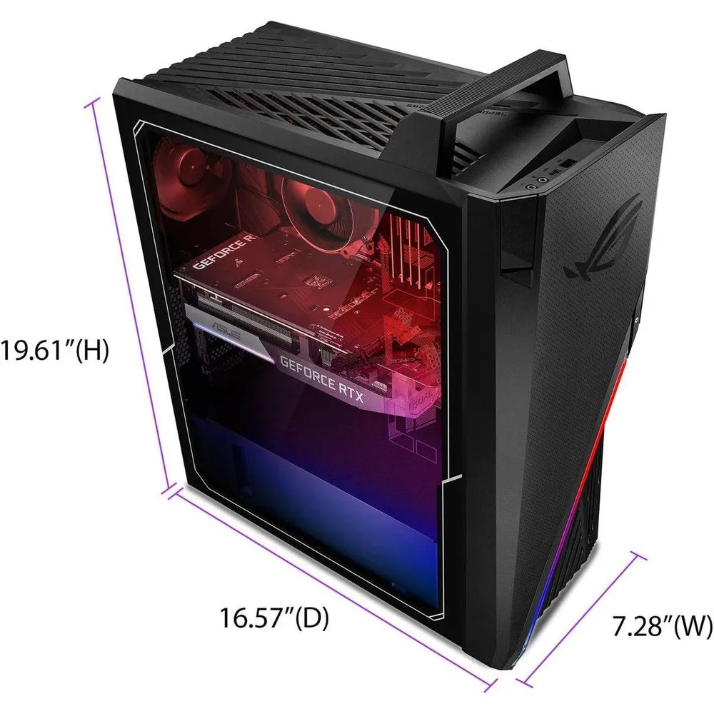 ASUS G15CF-WB564 ROG STRIX i5-12400F 2.5GHz NVIDIA GeForce RTX 2060 8GB 8GB RAM 512GB SSD Win 11 Home Black