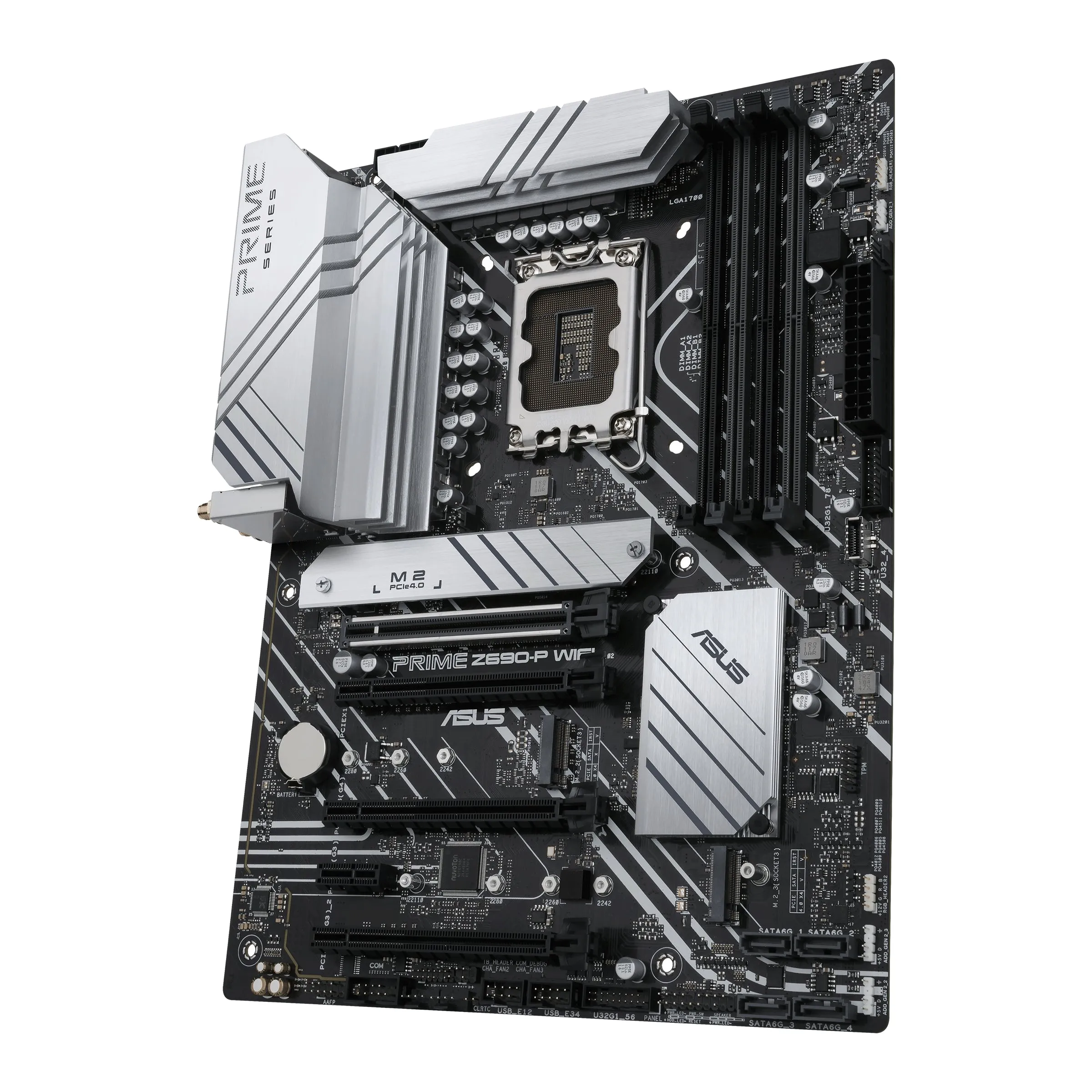 Asus Prime Z690-P Wifi - Motherboard - Atx - Lga1700 Socket - Z690 Chipset - Usb-C Gen1, Usb 3.2 Gen 1, Usb 3.2 Gen 2, U