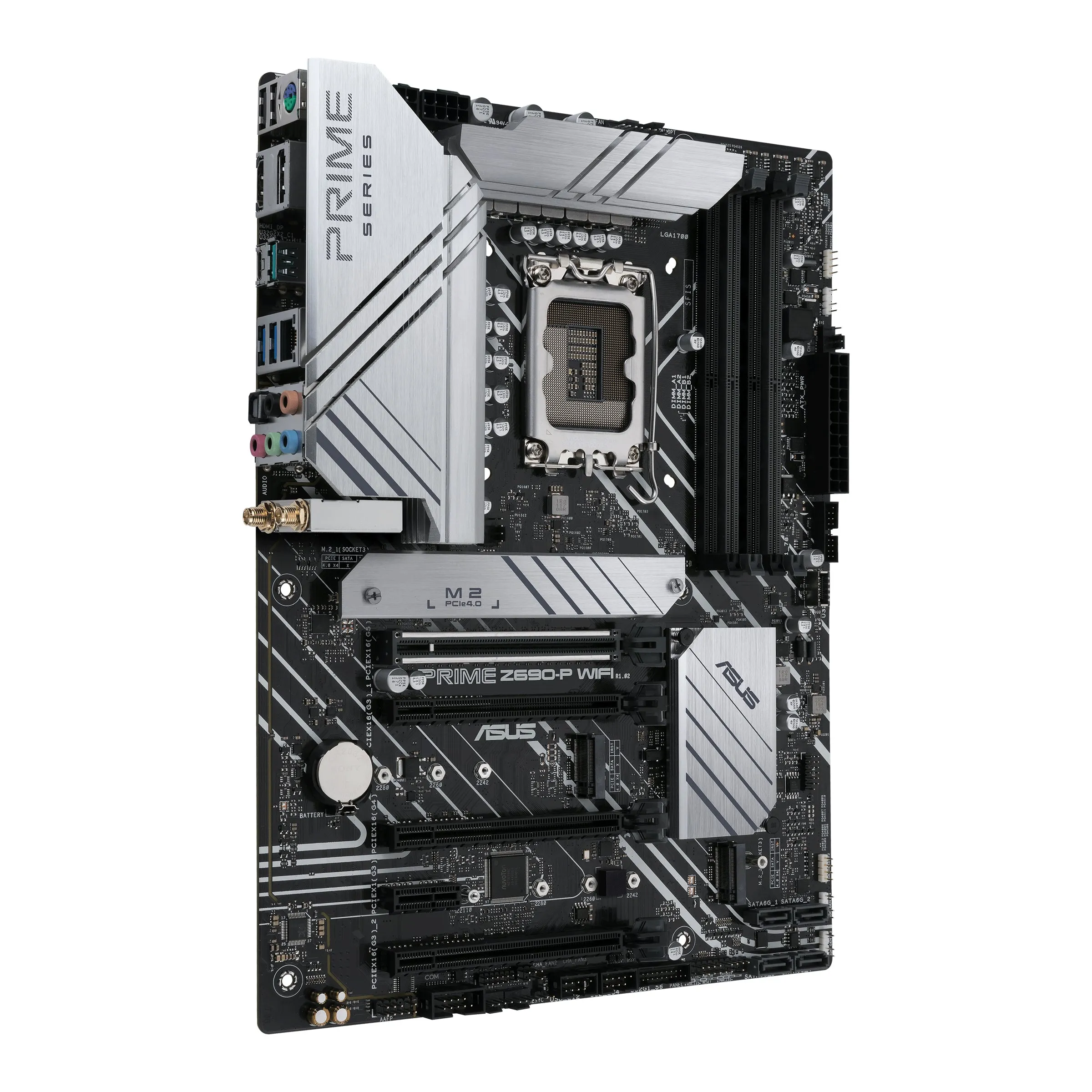 Asus Prime Z690-P Wifi - Motherboard - Atx - Lga1700 Socket - Z690 Chipset - Usb-C Gen1, Usb 3.2 Gen 1, Usb 3.2 Gen 2, U