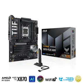 ASUS TUF GAMING X870-PLUS WIFI DDR5,Socket AM5 ATX Motherboard