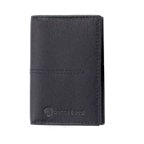 Bacca Bucci Genuine Leather Unisex Bi-Fold Credit Card Holder Wallet