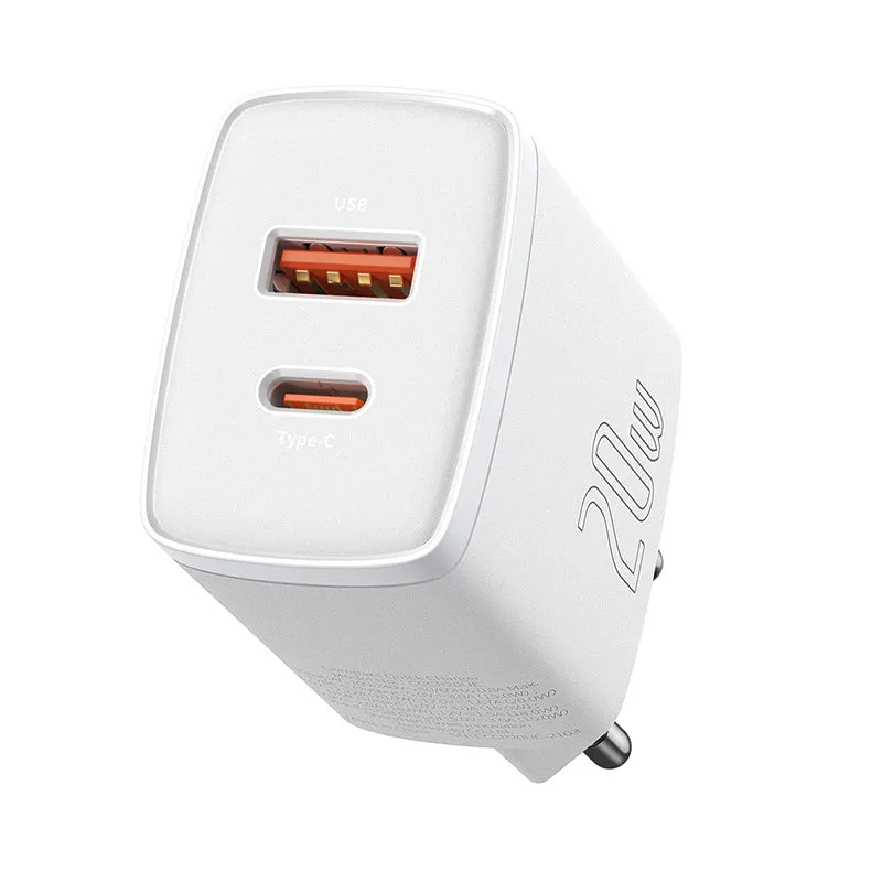 Baseus Compact Quick Wall Charger 20W (CCXJ-B01) (Black)