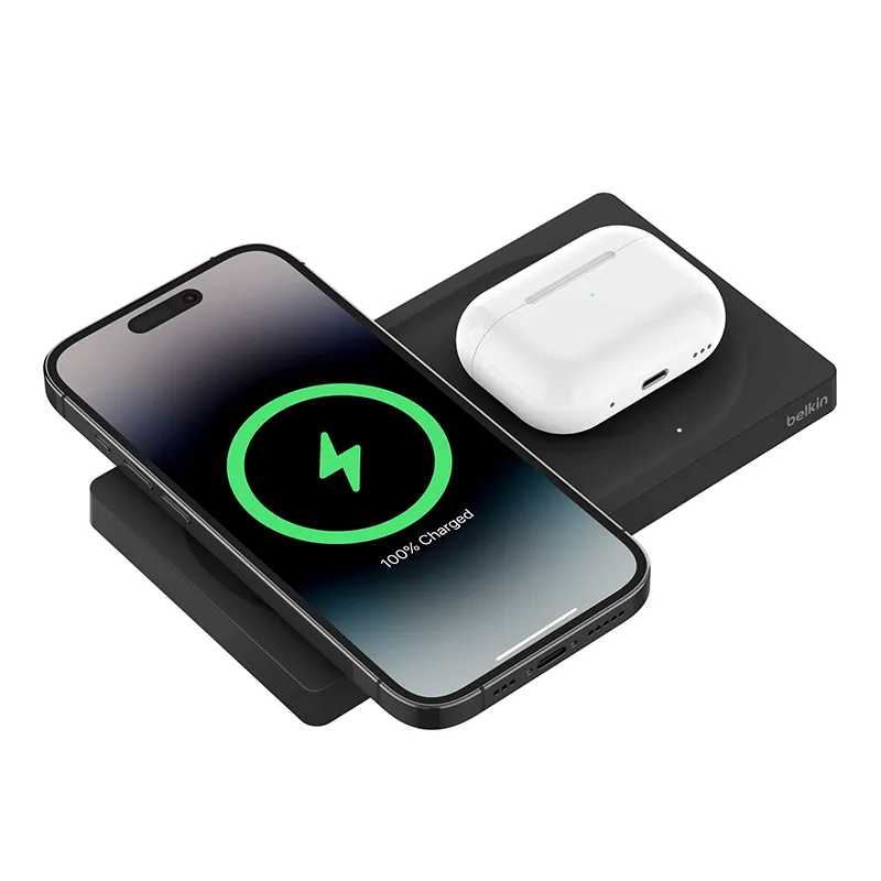 Belkin WIZ019 MagSafe 2-in-1 Wireless Charging Pad