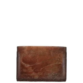 Berluti Leather Scritto Card Case