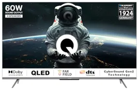 Blaupunkt 126 cm (50 inches) Quantam Dot Series 4K Ultra HD QLED Google TV 50QD7010 (Black)