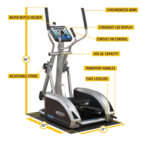 Body-Solid - ENDURANCE ELLIPTICAL AS