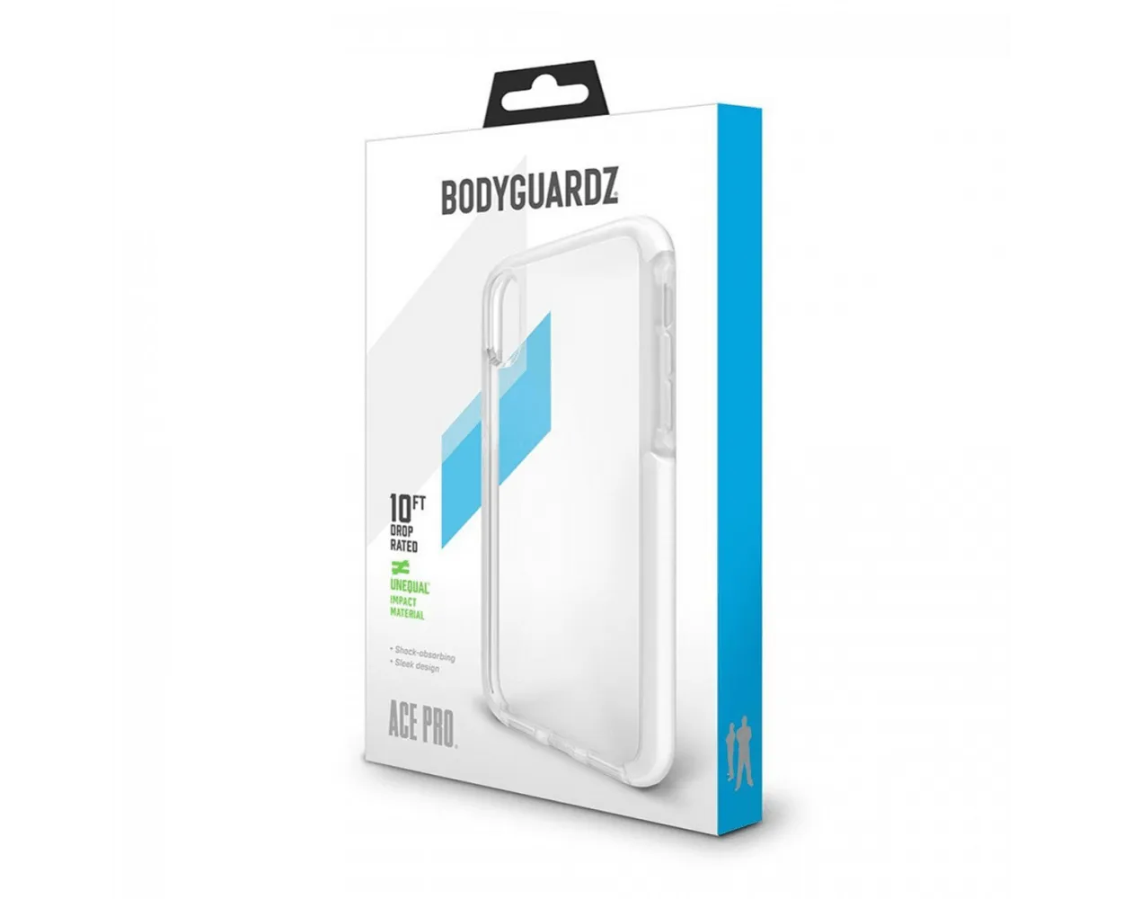 BodyGuardz Ace Pro iPhone XS Max Clear Case