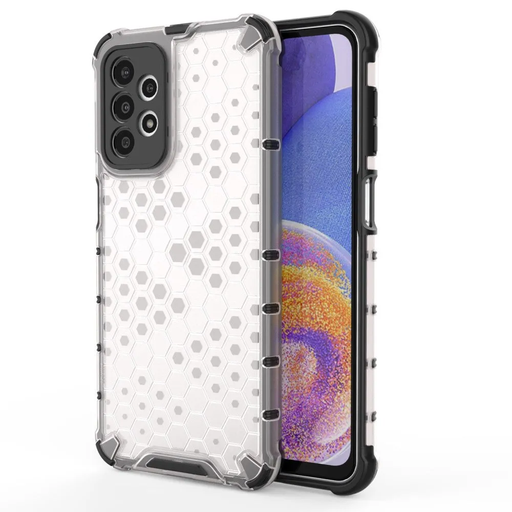 Bofink Honeycomb Samsung Galaxy A23 case - Grey