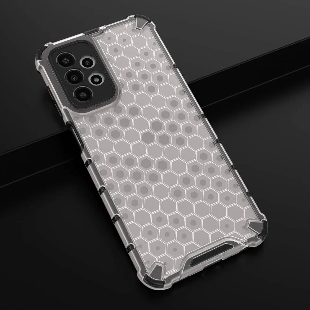 Bofink Honeycomb Samsung Galaxy A23 case - Grey