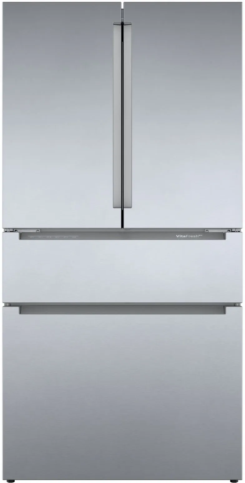 BOSCH B36CL80ENS 800 Series 36 Inch Counter Depth French Door  Refrigerator