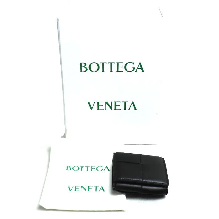 Bottega Veneta Cassette Coin Case Black