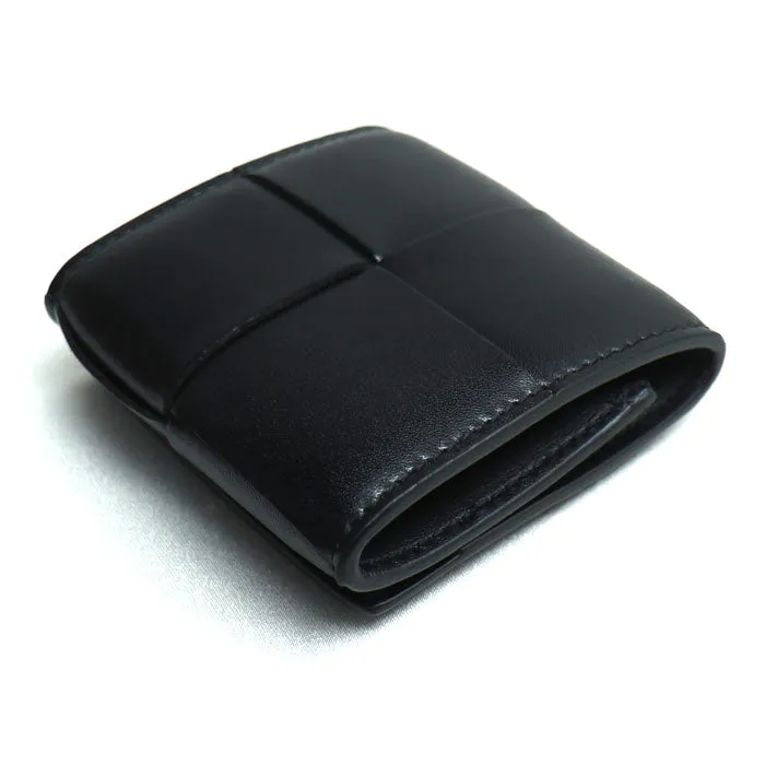 Bottega Veneta Cassette Coin Case Black