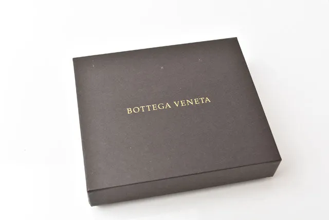 Bottega Veneta Leather Card Case/Coin Case Navy